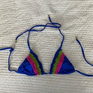 Small beach bunny bikini top